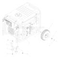 Page D Diagram and Parts List for 030216-0  Briggs and Stratton Generator